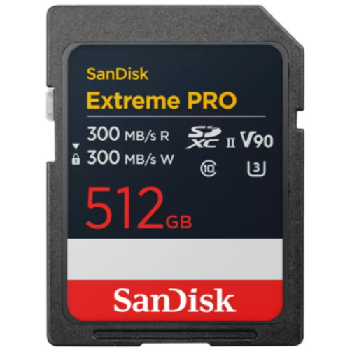 Sandisk SD UHS-II Extreme Pro V90 (512GB)