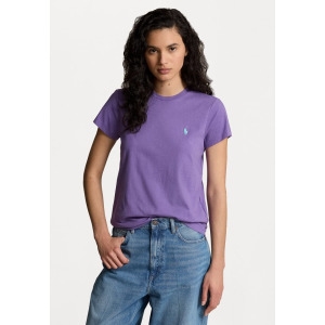폴로 여성반팔티 반팔티셔츠 COTTON JERSEY CREWNECK T SHIRT 베이직 티셔츠 퓨어 라일락 331968_이미지
