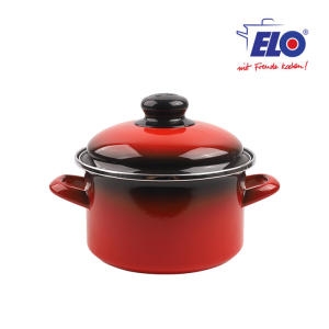 ELO 쿡포트 빨강법랑 깊은형 양수냄비 (20cm)