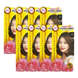 샤이닝에센스 6N 갈색 x8