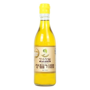  장수텃밭 중국산 생들기름 350ml [1개]