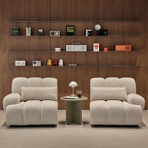 파찌홈 모모아 모듈 암레스트 패브릭 소파 1인용