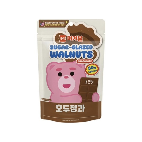 머거본 호두정과 초코맛 80g (7개)_이미지