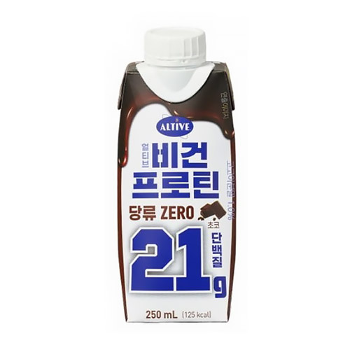 CJ제일제당 얼티브 비건프로틴 초코 250ml (18개)