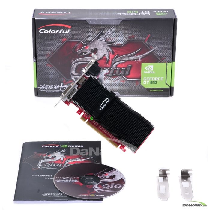 COLORFUL ������ GT610 SMART D3 2GB LP