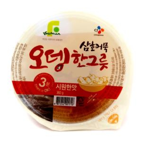 CJ씨푸드 삼호어묵 오뎅한그릇 시원한맛 360g (1개)_이미지