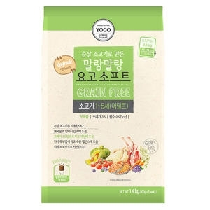 미소 말랑말랑 요고 소프트 소고기 어덜트 1.4kg (1개)_이미지
