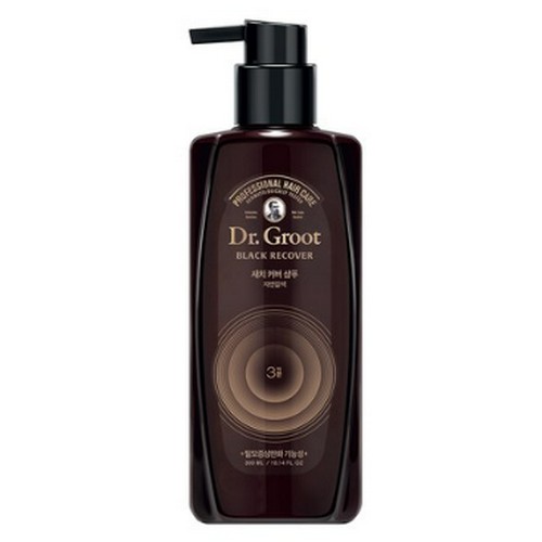 닥터그루트 블랙리커버 새치커버 샴푸 자연갈색 300ml (1개)_이미지