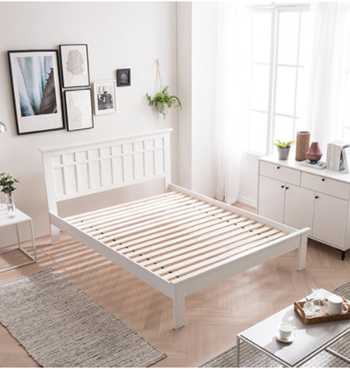 미즌하임 카리타스 원목침대 SS (매트별도)_이미지