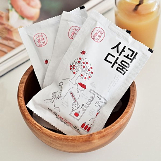  시골이야기 사과다움 120ml 80포 (1개)