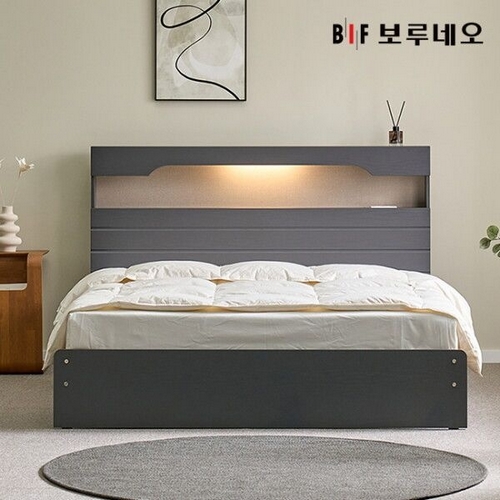  BIF보루네오 앳홈 카리나 일반 LED침대 SS [매트별도]