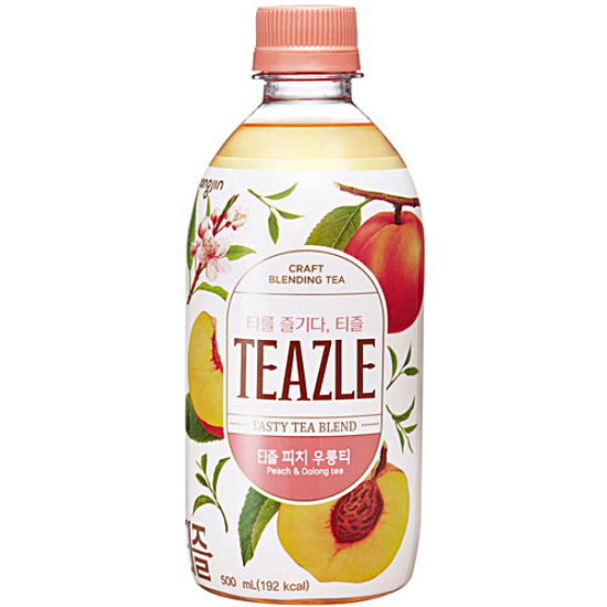 웅진식품 티즐 피치 우롱티 500ml (12개)_이미지