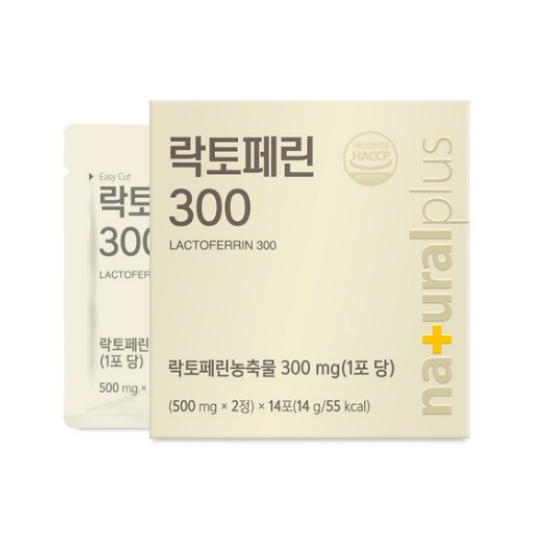 내츄럴플러스 락토페린 300 14포 (1개)_이미지
