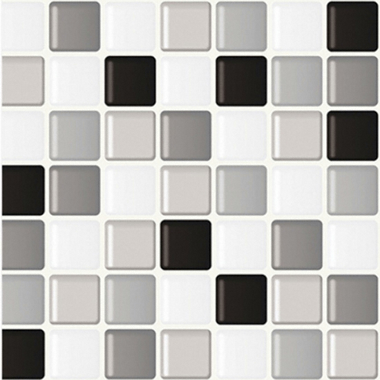 현대시트 발포타일시트지 블랙 HDC-20421 (1장, 50cm x 10cm)