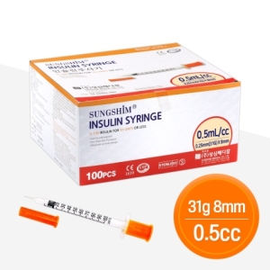 �����Ų�� BD ���¸޵�Į �ν��� �ֻ�� 31G 8mm 0.5cc