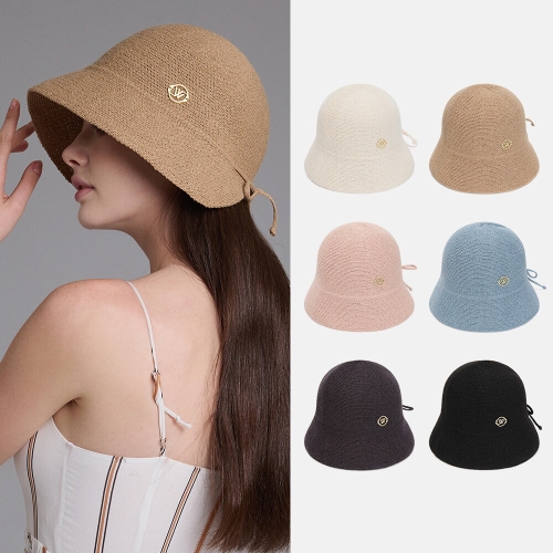 화이트샌즈 리본 보닛햇 보르도 6 colors