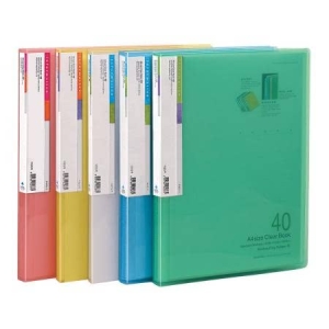 문화산업 투명 클리어화일 40매 F423-7 A4