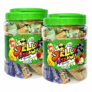 키즈웰 젤리스트로우 종합 810g 2개_이미지