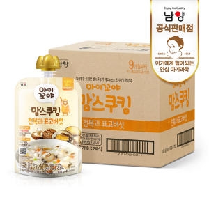 맘스쿠킹 전복과 표고버섯 100g