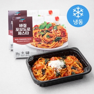 한우물 바질포모도로 파스타 냉동 320g 3개_이미지