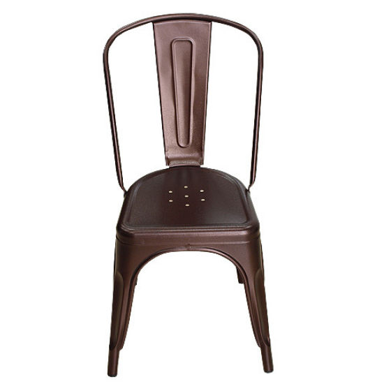 마켓비 빈티지스틸 체어 54x45x85cm (브라운)