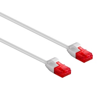 라인업시스템 LANSTAR CAT.6 <b>UTP</b> 다이렉트 초슬림 랜<b>케이블</b> 화이트
