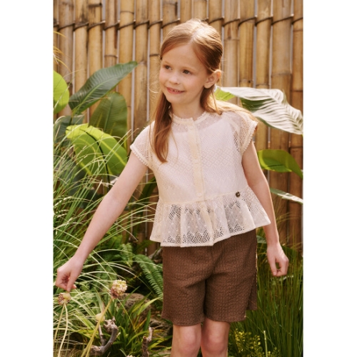 빈 BZ34PT04BN 브라운 요루지 반바지_이미지