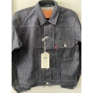 리바이스 리바이스바디웨어 Japanese 셀비지 데님 LVC Type I 재킷 506XX 남성 Sz 38 small 2848899