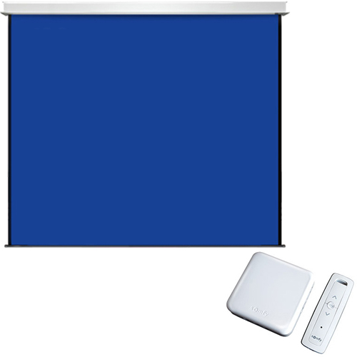 비전엑스 크로마키 전동매립 스크린 200인치 + 솜피 무선리모컨_이미지