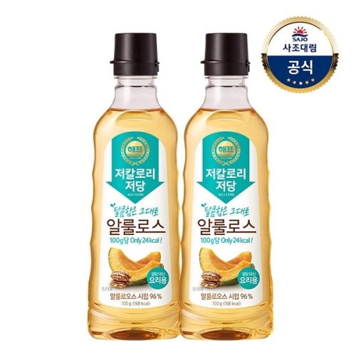 사조대림 해표 알룰로스 요리용 700g (2개)
