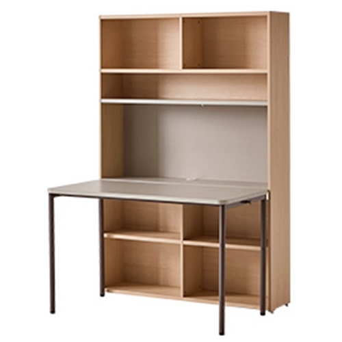 한샘 티오 일반 5단 책상세트 1400+ 티오50 의자 (140x60cm)_이미지