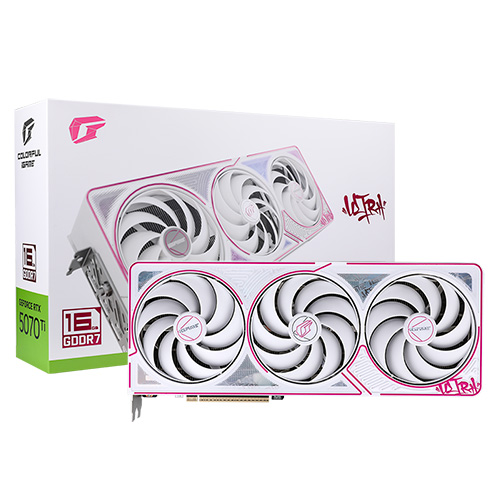 COLORFUL iGame 지포스 RTX 5070 Ti ULTRA OC White D7 16GB 웨이코스