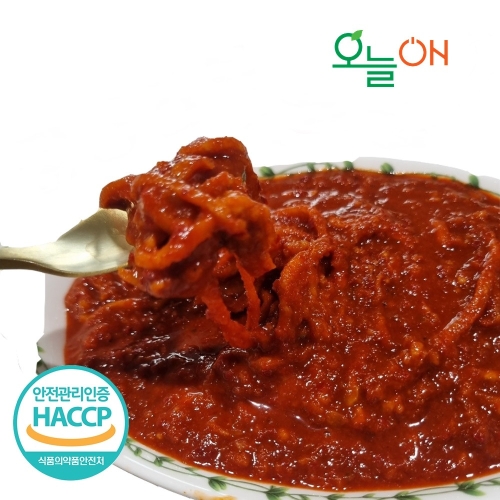 오늘애 국산 김장 김치양념 중부식 8kg