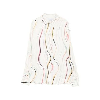 폴스미스 스월 프린트 화이트 셔츠 154252238