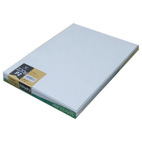 우진산업 금박 무지 프리미엄 상장용지 P2 220g (100매)