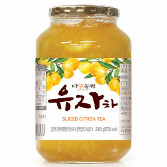 다농원 유자차 2kg [1개]