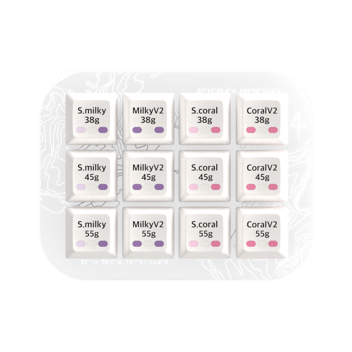 수제윤활 엠스톤 특주축 테스터 12구