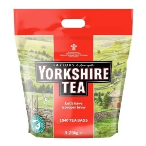  요크셔티 영국 Yorkshire Tea 요크셔 티 홍차 3.25kg 1040티백