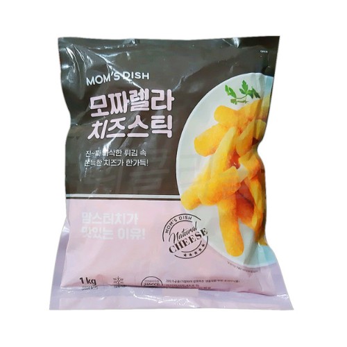 맘스터치 모짜렐라 치즈스틱 1kg (3개)_이미지