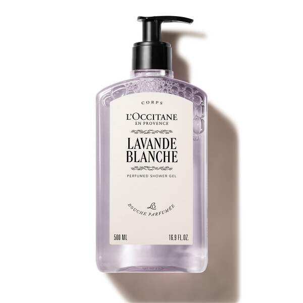 록시땅 라방드 블랑쉬 퍼퓸드 샤워 젤 화이트 라벤더 500ml (1개)_이미지