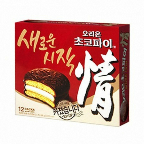 오리온 ㅤ초코파이 12개입 468g 교환권 (세븐일레븐)_이미지