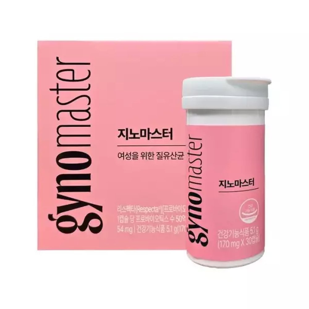 뉴트리 마스터바이옴 지노마스터 170mg 30캡슐