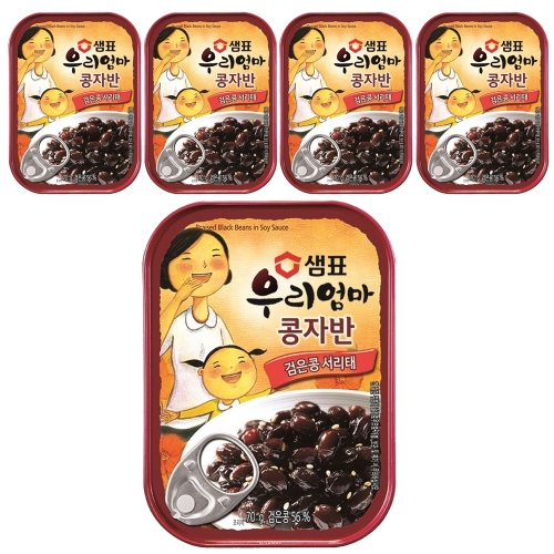 샘표식품 우리엄마 콩자반 70g (5개)_이미지