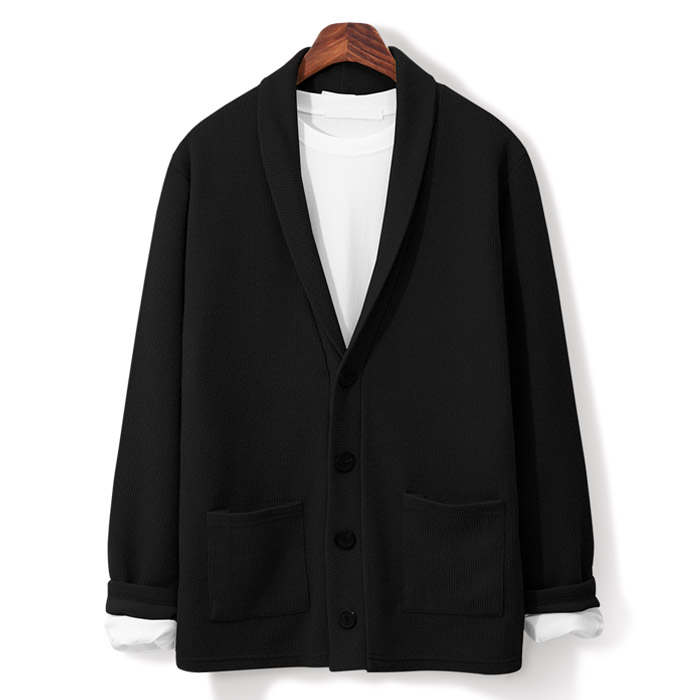 MNC 슬림 숄 가디건 MDCD216LW_이미지