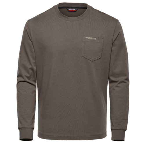 긴소매 시보리 라운드티셔츠 WW-TS003