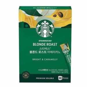 <b>스타벅스</b> 블론드로스트 <b>아메리카노</b> 1.1g 50개입