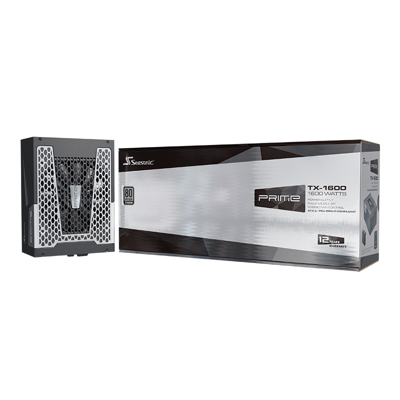 시소닉 PRIME TITANIUM TX-1600 풀모듈러 ATX3.1이미지입니다. 누르면 해당 게시물로 새창이동합니다.