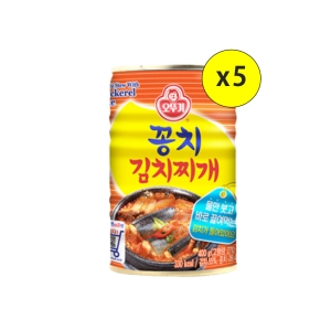오뚜기 꽁치 김치찌개 400g (5개)_이미지