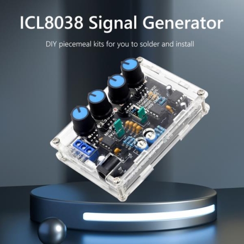 퀵실버 DC 아두이노키트 프로그래밍 전자 아두이노 모듈 부품 icl8038 기능 신호 발생기 diy 키트 다중 채널 사인 삼각형 구형파..