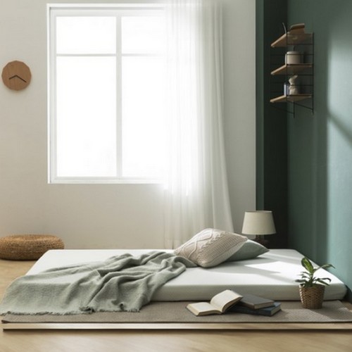 지누스 그린티 플러스 메모리폼 토퍼 매트리스 Q (7.5cm)_이미지